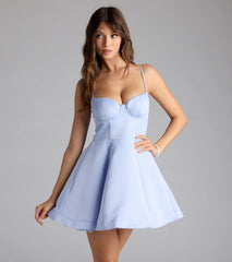Kristiana Sweetheart A-Line Short Dress
