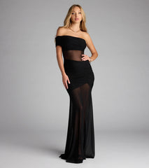 Brittany Off-The-Shoulder Mermaid Formal Dress