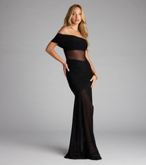 Brittany Off-The-Shoulder Mermaid Formal Dress