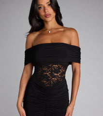 Lily Off-The-Shoulder Mermaid Formal Dress