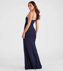 Anna Formal High-Slit Mermaid Dress