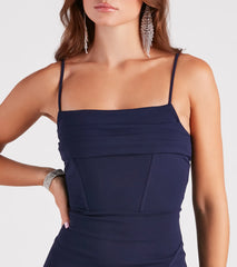 Anna Formal High-Slit Mermaid Dress