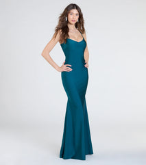 Mindy Strappy Back Mermaid Formal Dress
