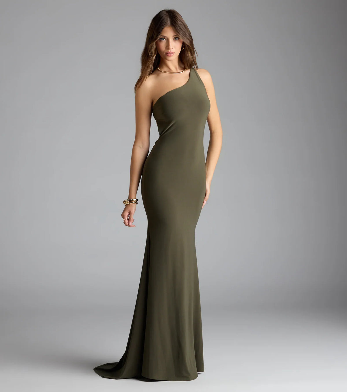 Willow One-Shoulder Mermaid Formal Dress