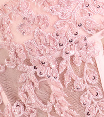 Mae Corset Lace-Up A-Line Ball Gown