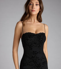 Crush Alert Bodycon Midi Dress