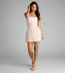 Sweet Like That Floral Lace Mini Dress