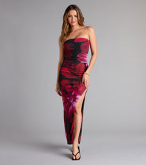 Petals with a Plot Twist Floral Maxi Dress