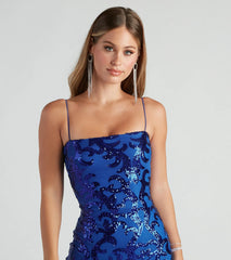 Live It Up Sequin Mini Dress