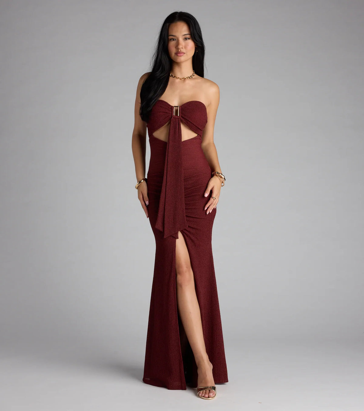 Wow Factor Cutout Maxi Dress