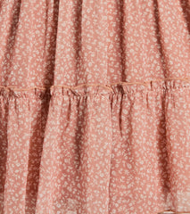 Sweetest Look Ditsy Floral Chiffon Babydoll Dress