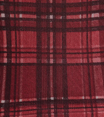 Check Me Out Lace Trim Plaid Crop Top