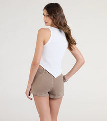 Don't Call Me Honey Studded Graphic Crop Top