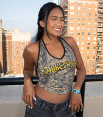 Smokeshow Camouflage Halter Top