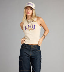 Bayou Babe LSU® Tigers® Ribbed Tank Top
