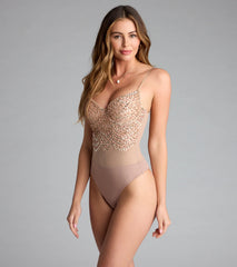 Twisted Angel Embroidered Bodysuit