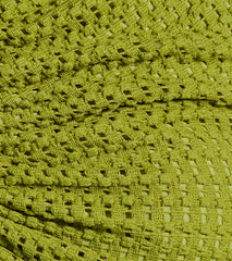 Sunny Chic Halter Ruched Crochet Crop Top