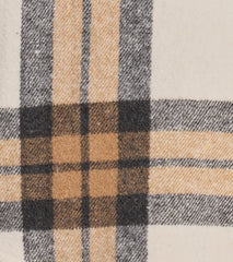 Season Of Plaid Long Sleeve Oversized Shacket