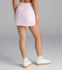Just A Girl Mid-Rise Striped Boxer Skort