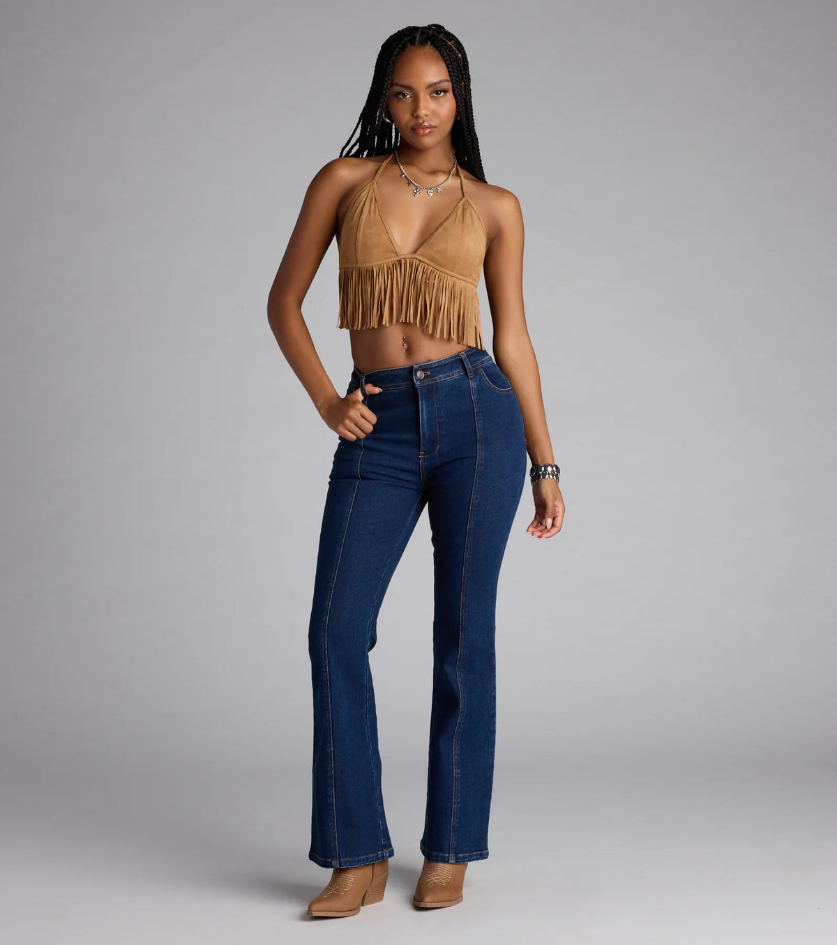 Such A Firecracker Mid-Rise Star Pocket Denim Jeans