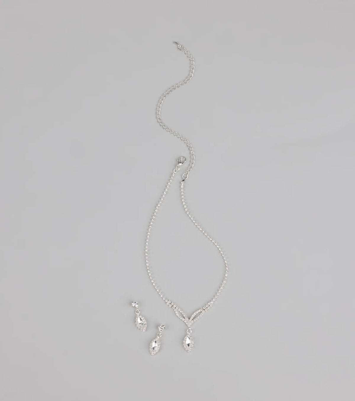 Elegance in Every Drop Necklace and Earrings Set