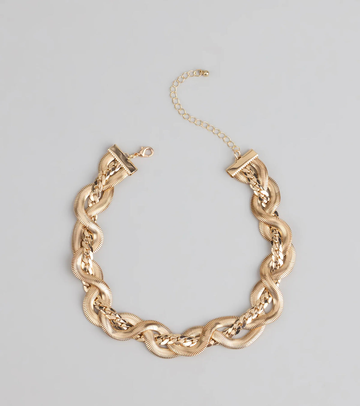 Always A Stunner Chunky Chain Necklace