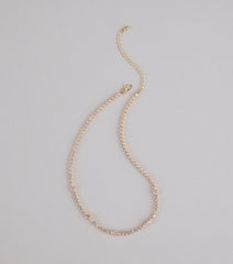 Extra Glow Rhinestone Necklace