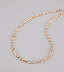 Extra Glow Rhinestone Necklace
