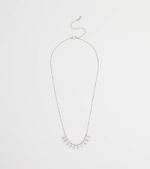 Instant Elevation Cubic Zirconia Charm Necklace