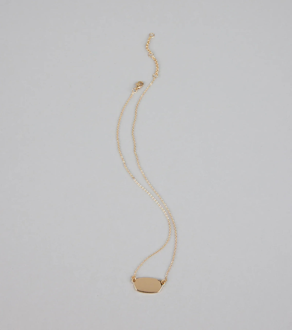 Minimal Mood Dainty Pendant Chain Necklace