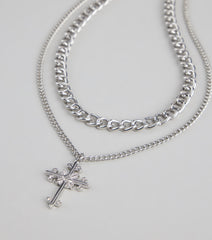 Double The Vibe Necklace Set