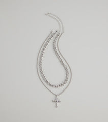 Double The Vibe Necklace Set