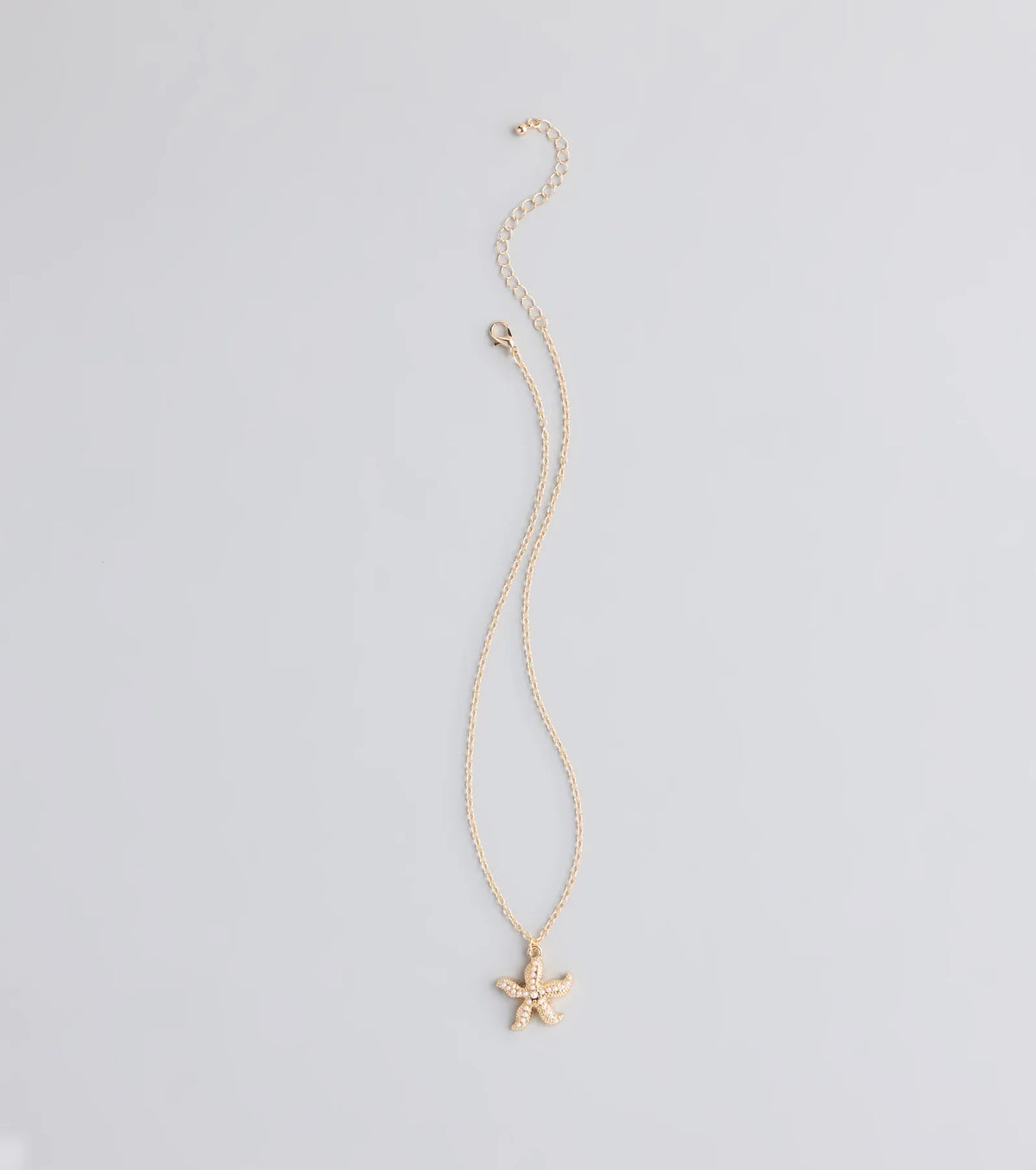 Coastal Chic Starfish Charm Necklace