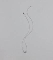 Chic Perfection Cubic Zirconia Bow Necklace