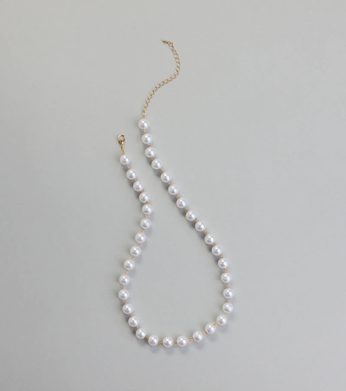 Always Classy Faux Pearl Necklace