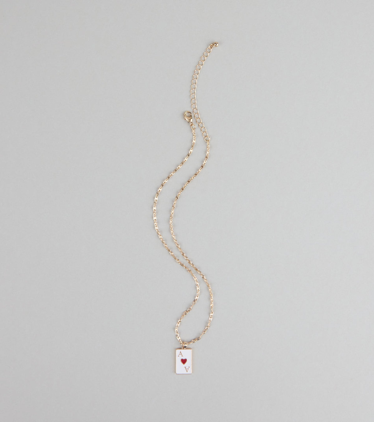 Ace Your Look Heart Pendant Necklace