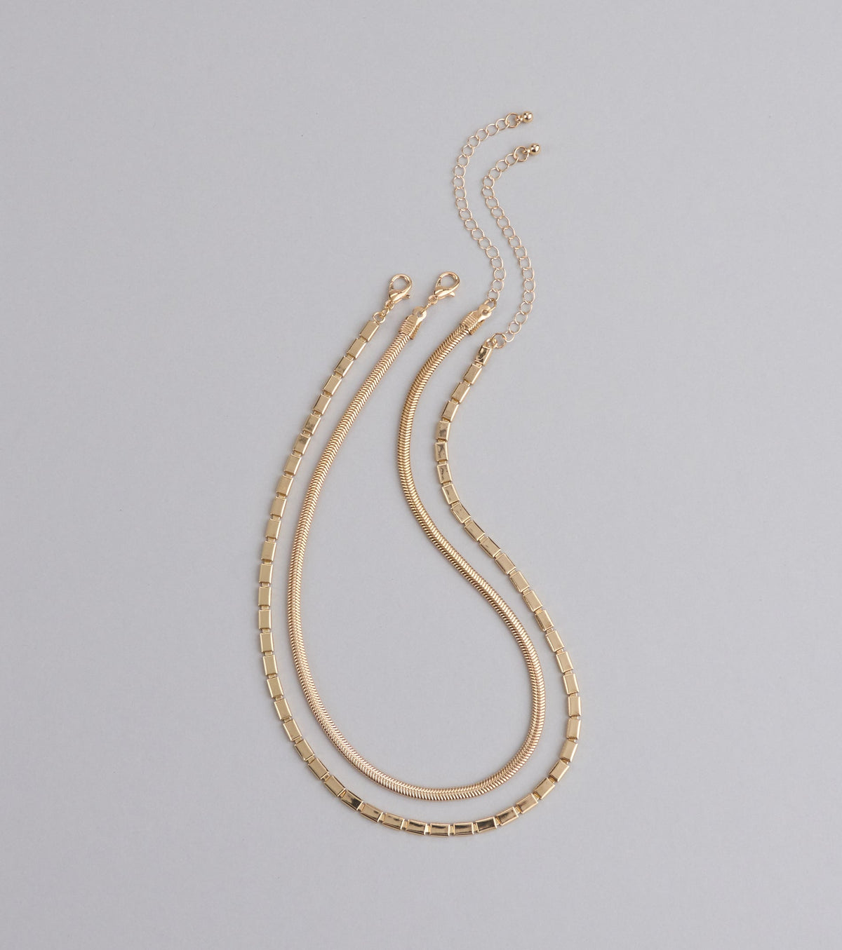Double The Drama Layered Chain Necklace