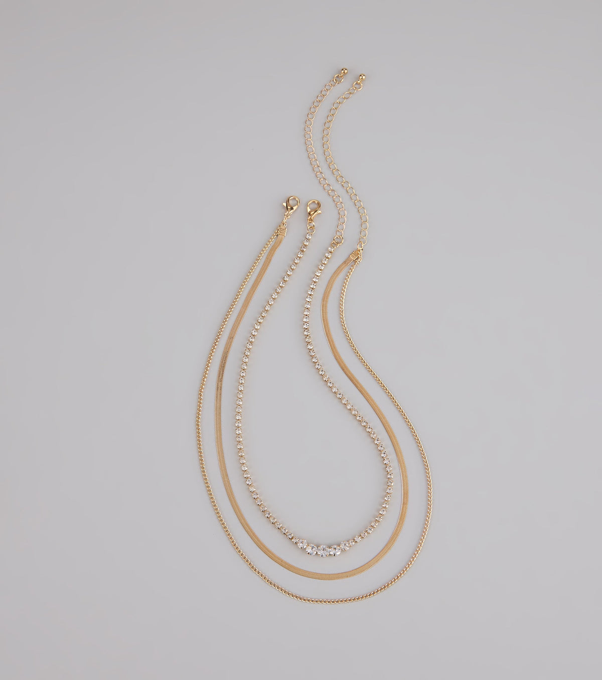 Keep It Sparkling Layered Necklace Set