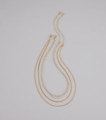 Keep It Sparkling Layered Necklace Set