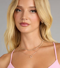 Heart For Sparkle Cubic Zirconia Necklace