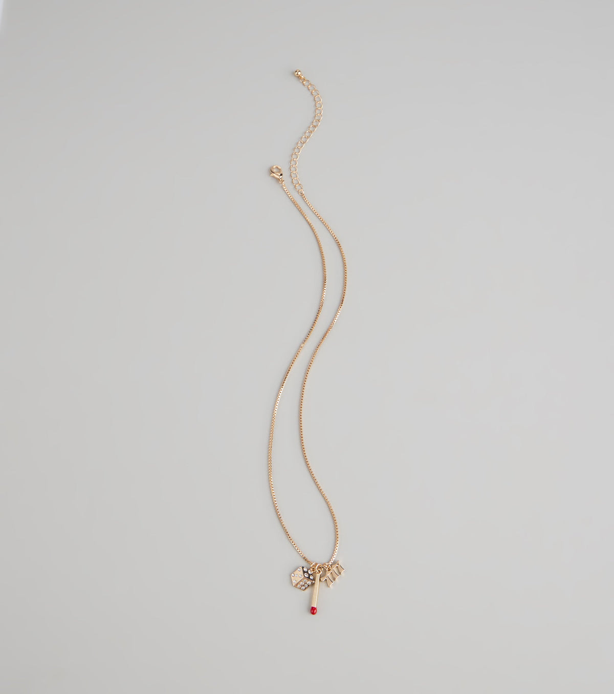 Lucky Streak Charm Necklace