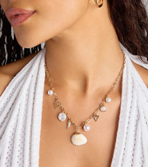 Mermaid Core Charm Necklace