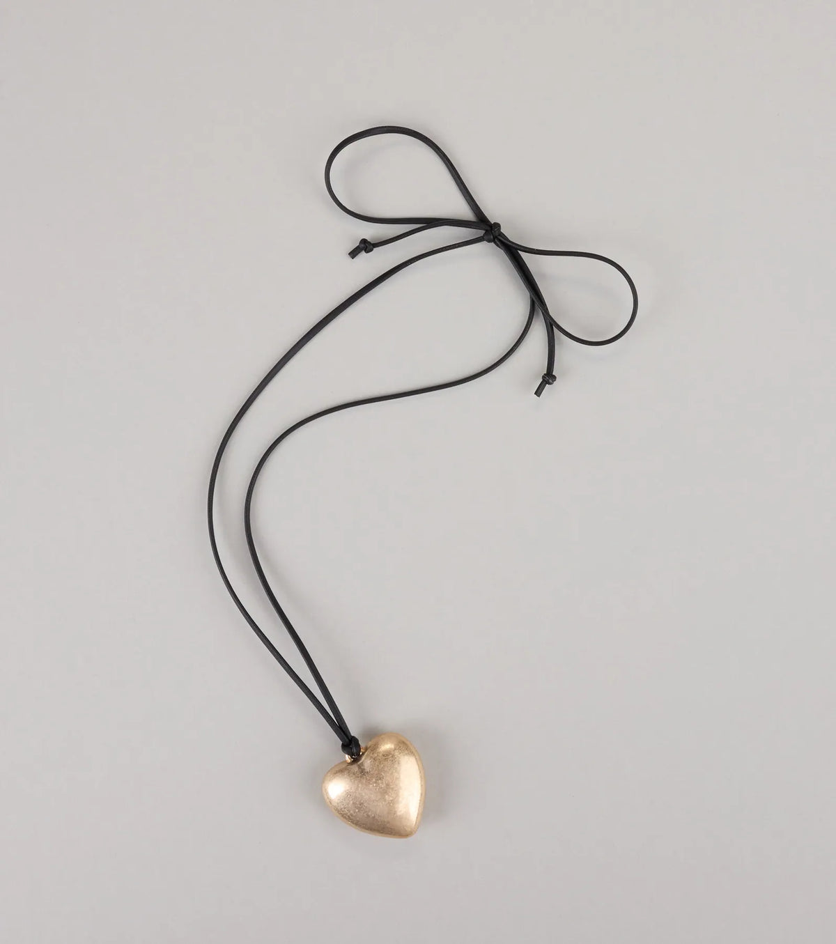 Keep It Cute Heart Cord Necklace