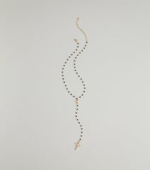 Beaded Faith Cross Necklace