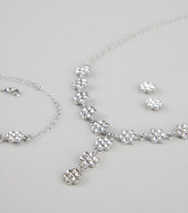 Bloom Baby Bloom Rhinestone Jewelry Set