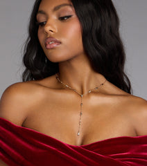 Glow With It Rhinestone Necklace