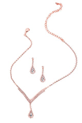 Teardrop Rhinestone Set