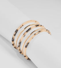 Leopard Print Multi Bracelet Pack