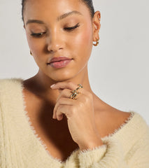 Minimal Glam Geometric Ring Multipack