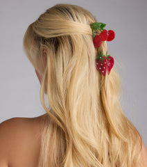 Juicy Sweet Fruit Claw Clip Two Pack